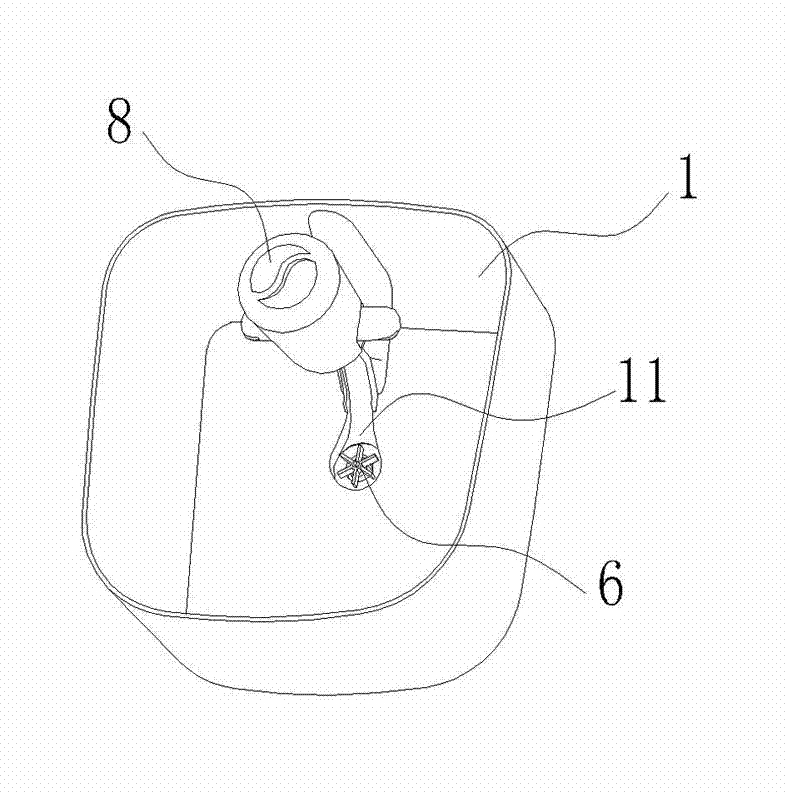 Water spray structure for foot baths