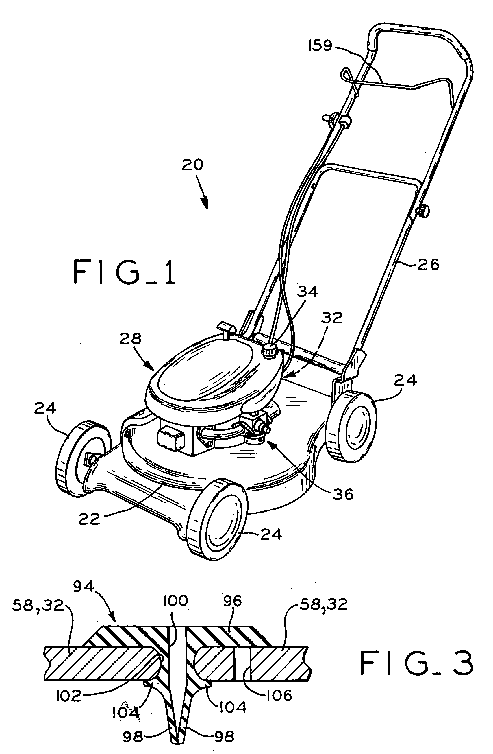 Evaporative emissions control system including a charcoal canister for small internal combustion engines