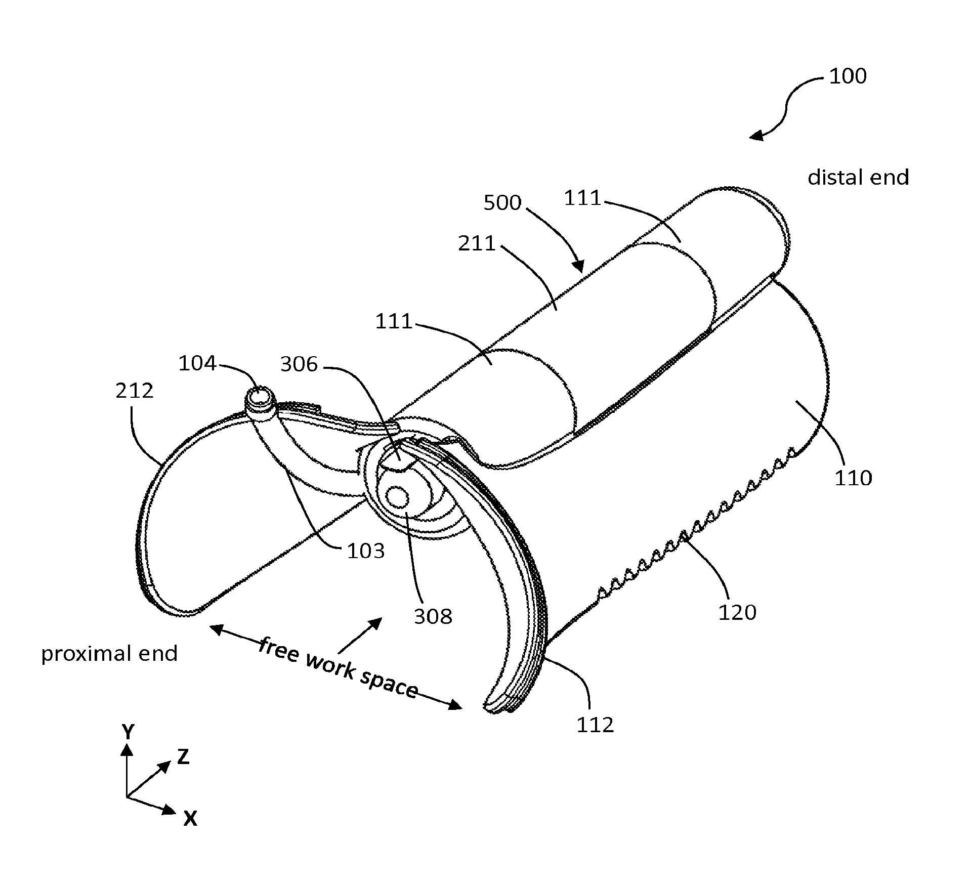 Minimally obstructive compact speculum