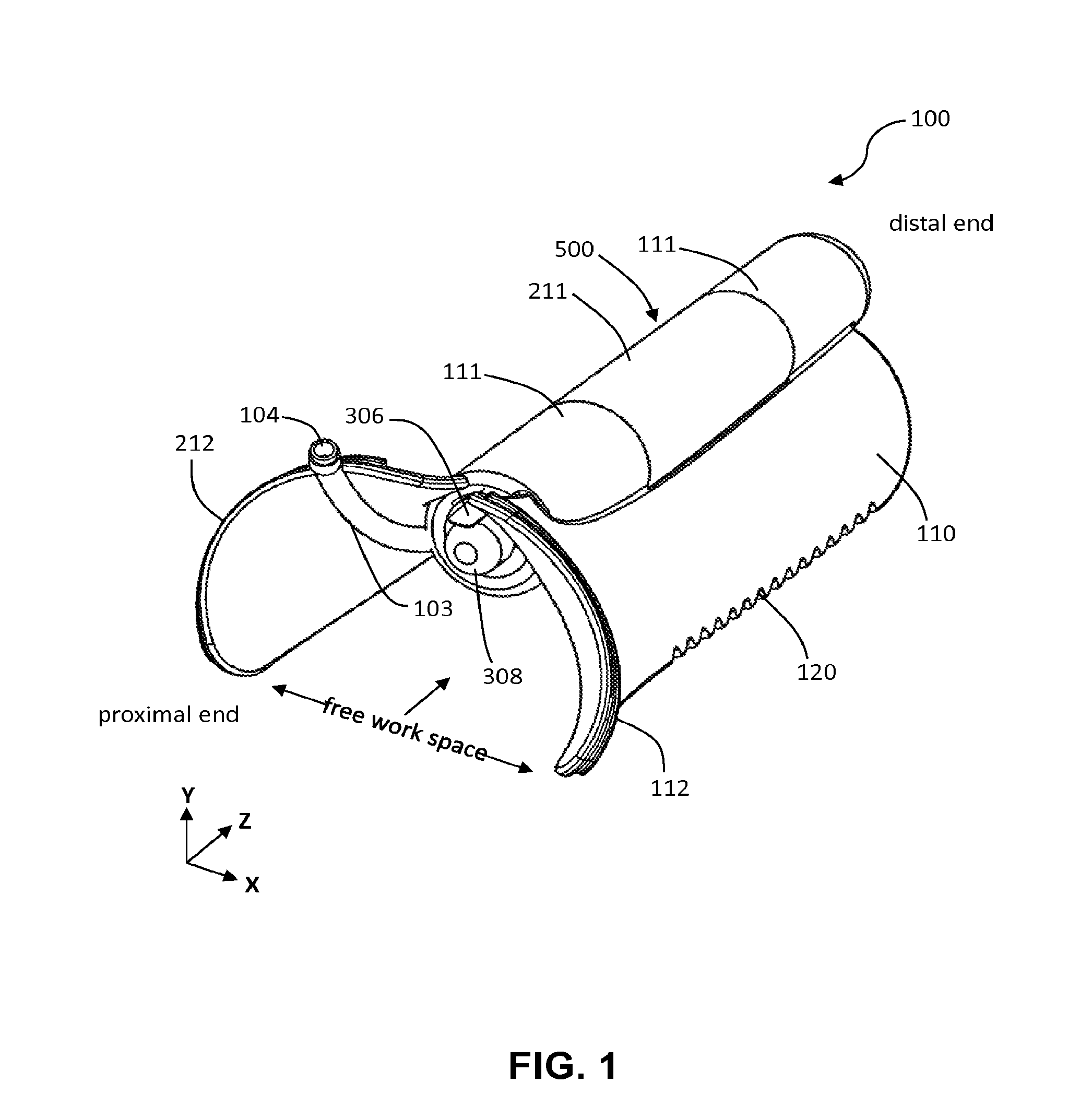 Minimally obstructive compact speculum