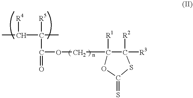 Dithiocarbonate composition