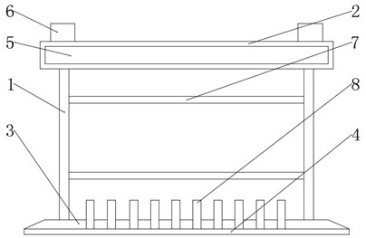 Bicycle shed for bus