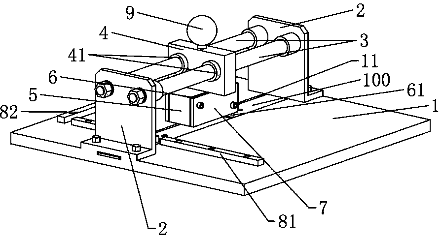 Edge pressing sample trimmer