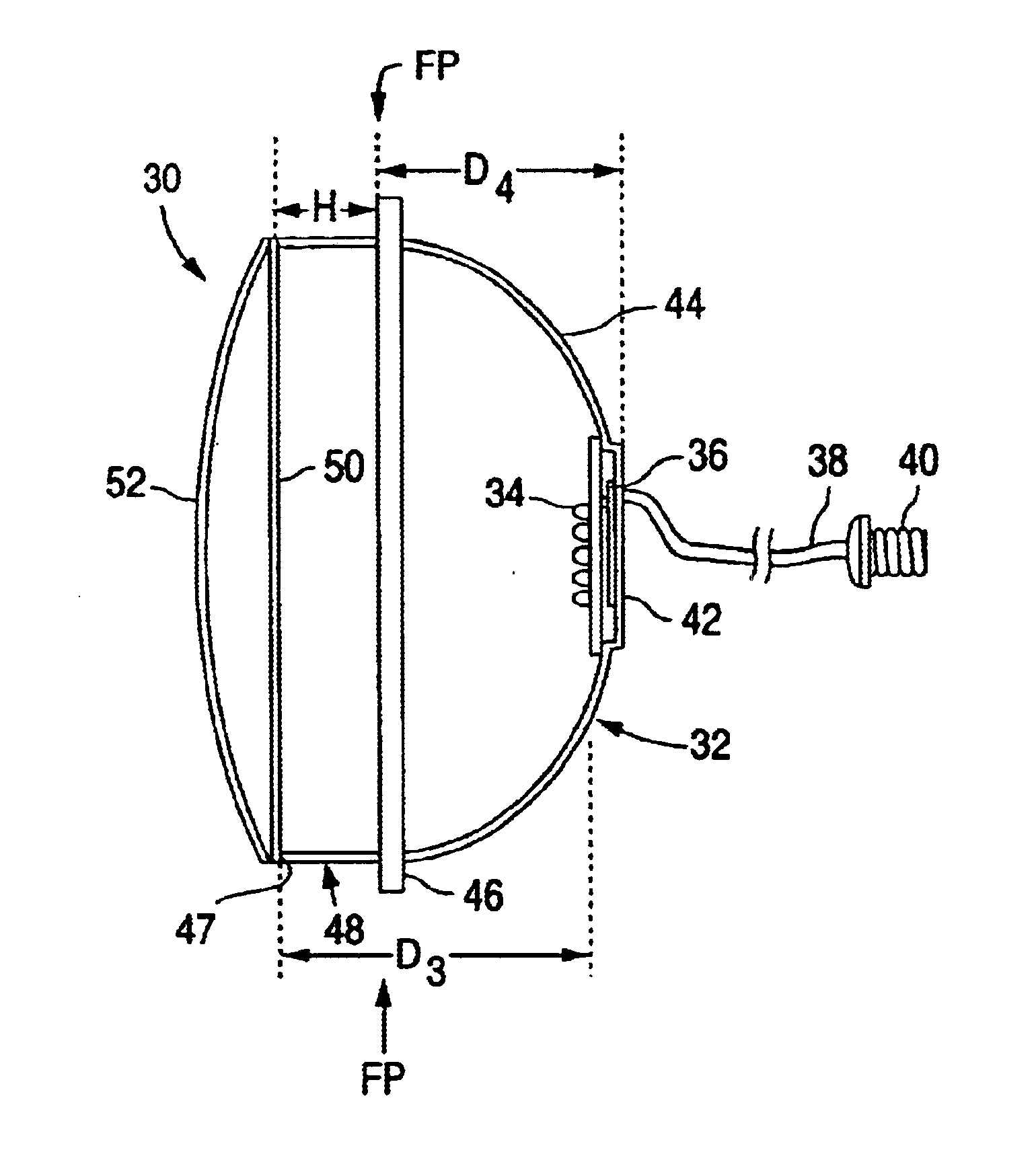 Light emitting diode retrofit module for traffic signal lights