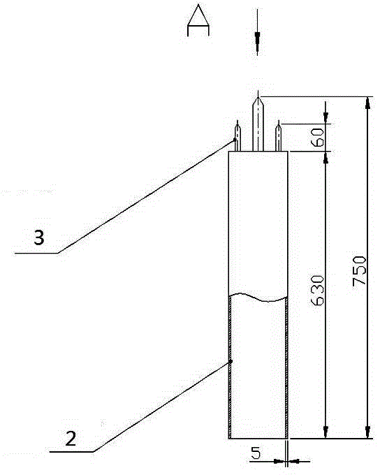 Retractable glass curtain wall breaker