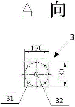 Retractable glass curtain wall breaker