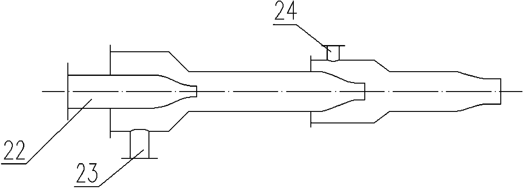 Regenerated tail gas purification combined tower