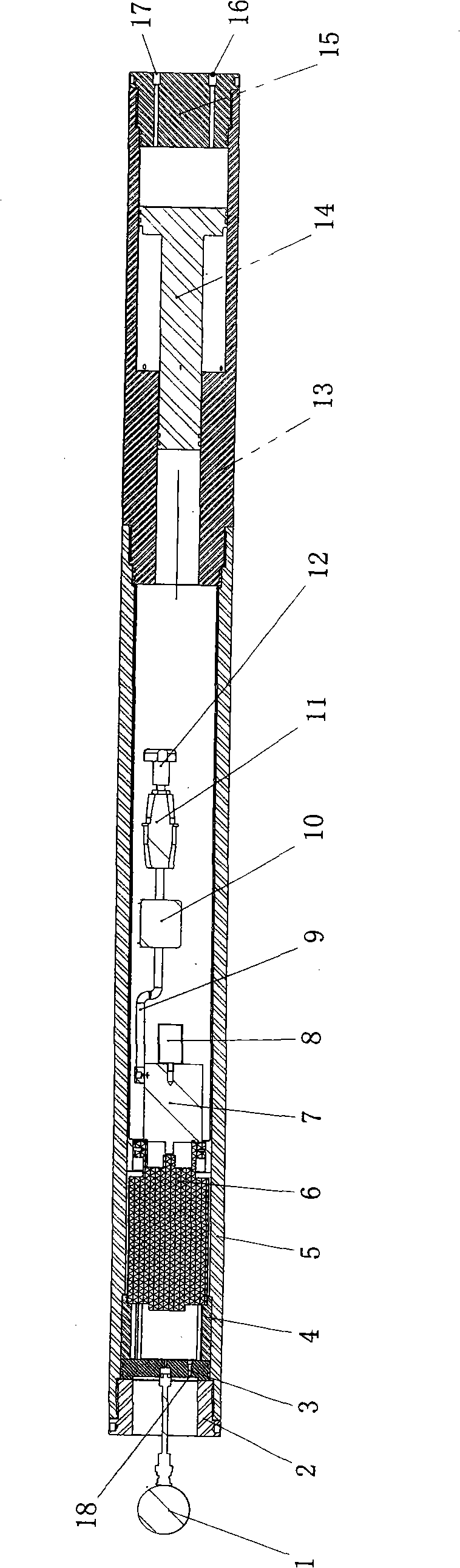 High temperature high voltage electric machine testing device