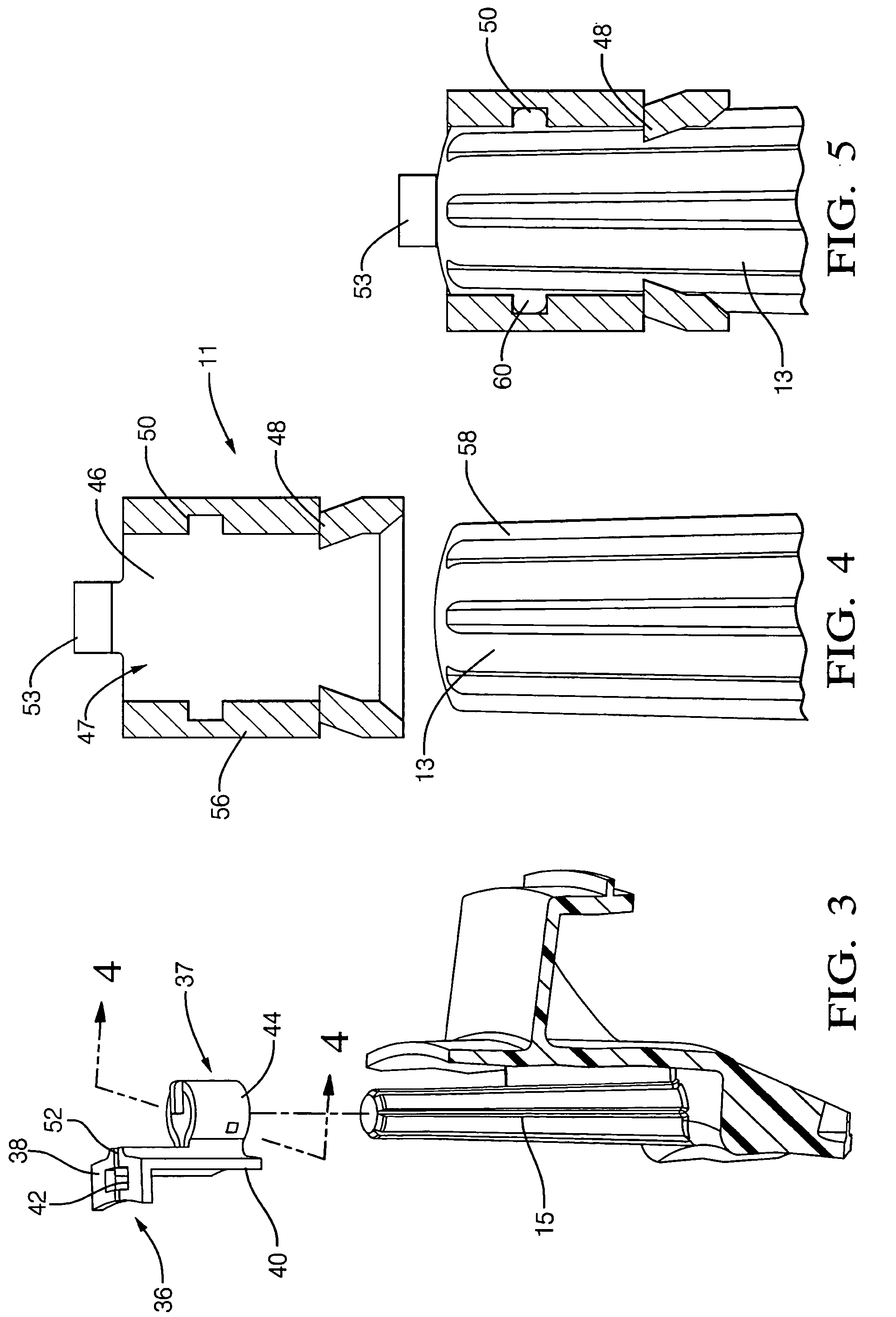 Motor attachment assembly for plastic post isolation system