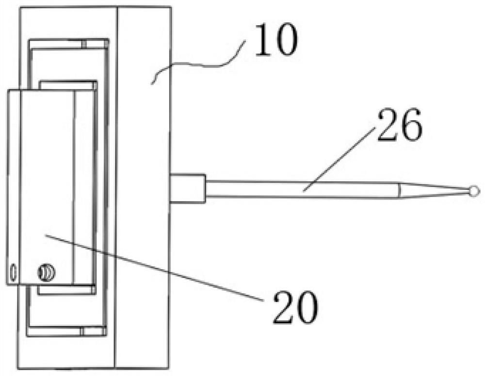 Vacuum adsorption type clamp holder based on flexible wrist structure