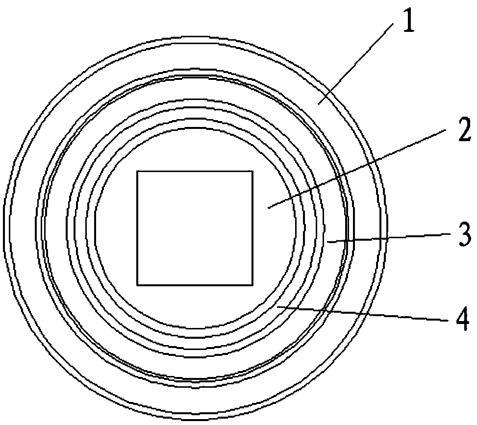 Bearing inner ring capable of increasing resistance