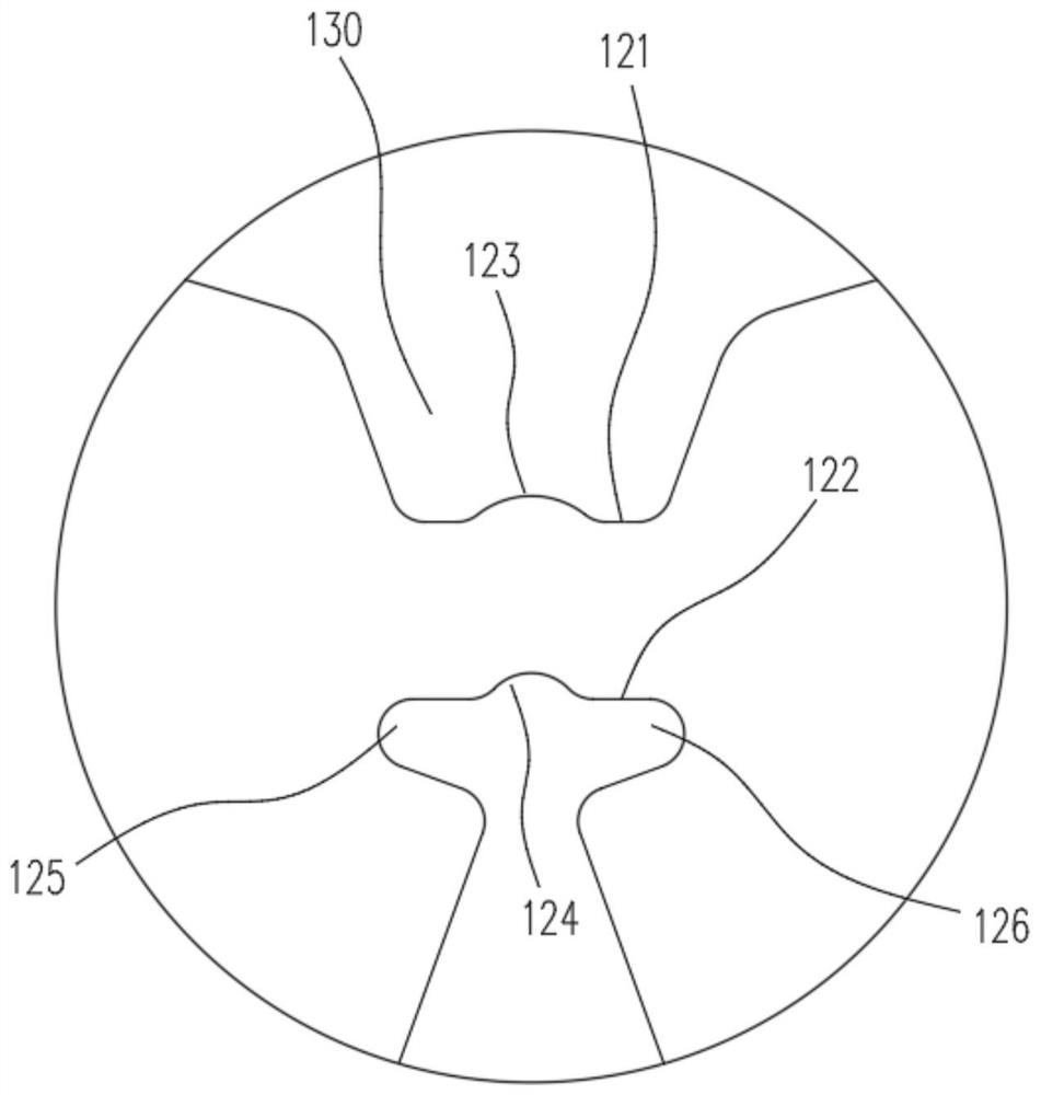 Stator punching sheet, stator core, stator, motor and air conditioning device