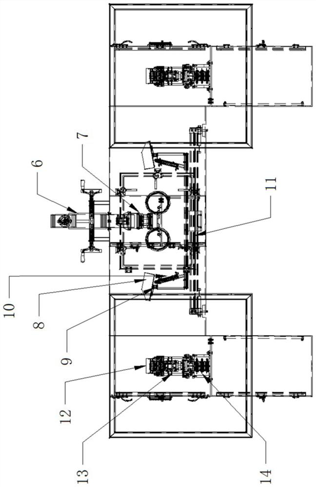 Two-in-one automatic magnetic field pressing machine