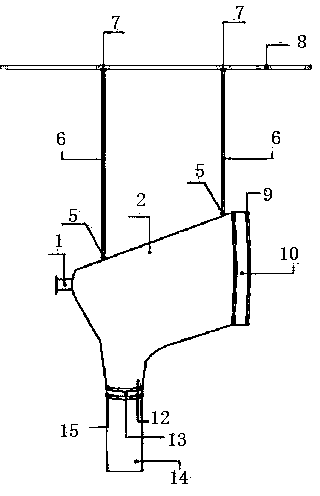 Dust prevention device special for earthen archaeological site drilling machine