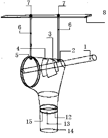 Dust prevention device special for earthen archaeological site drilling machine