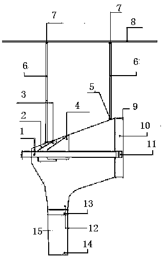 Dust prevention device special for earthen archaeological site drilling machine