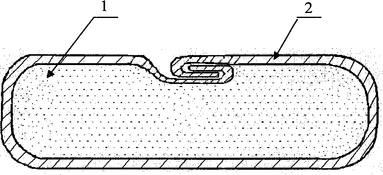 Tube wire for overlaying welding and preparation thereof