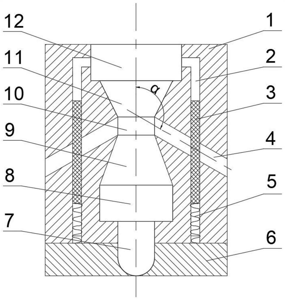 A fan-shaped air suction nozzle with automatic adjustment of suction speed