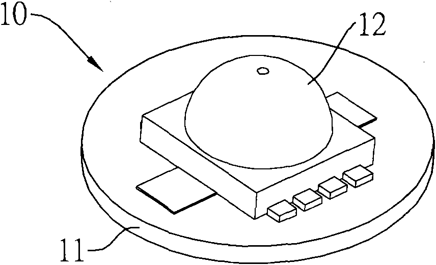 Radiating device and combination device with radiating device