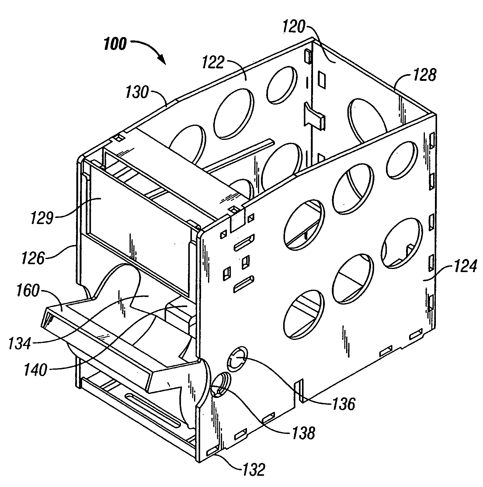 Theft resistant product merchandiser