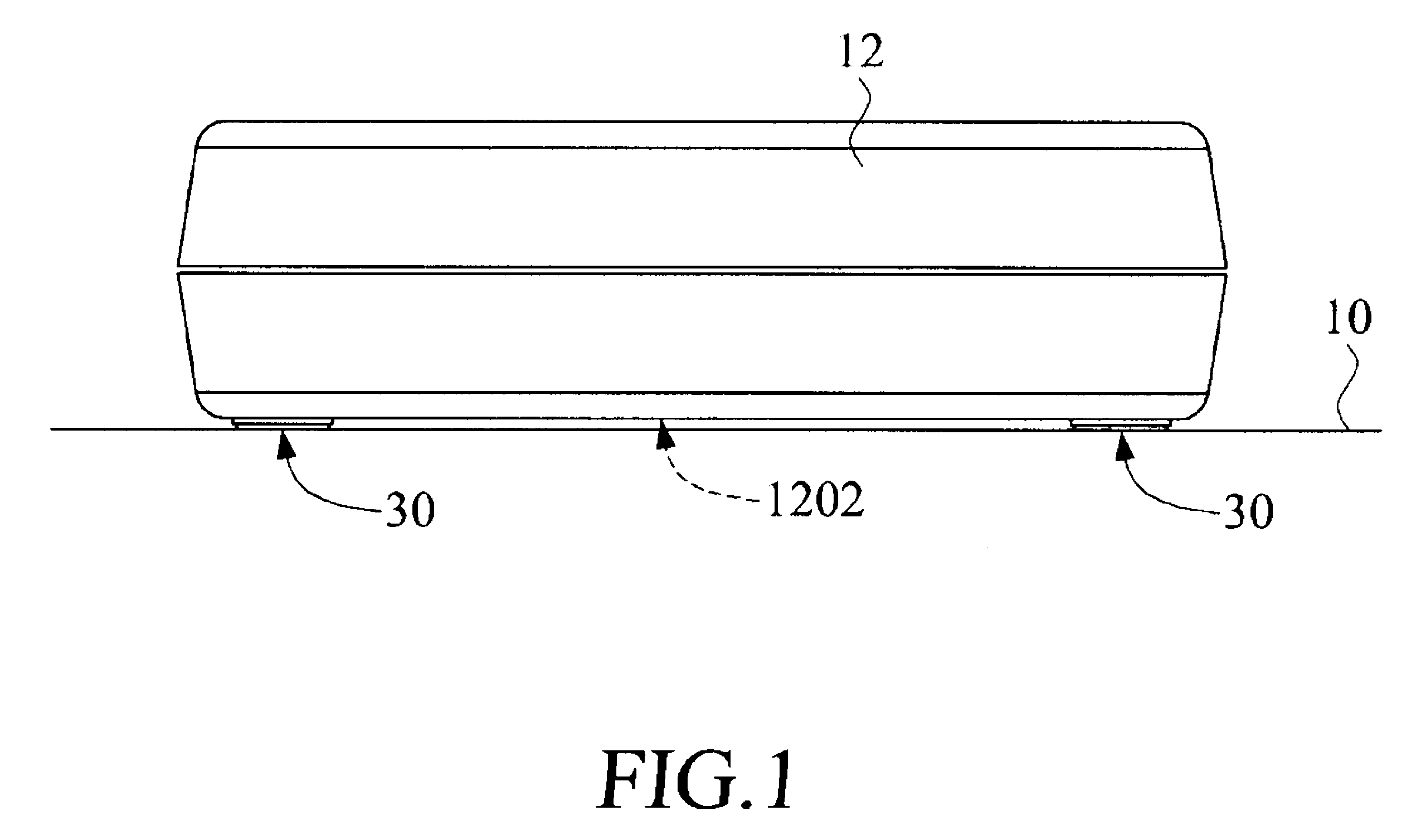 Seat structure for supporting an assembly from underneath