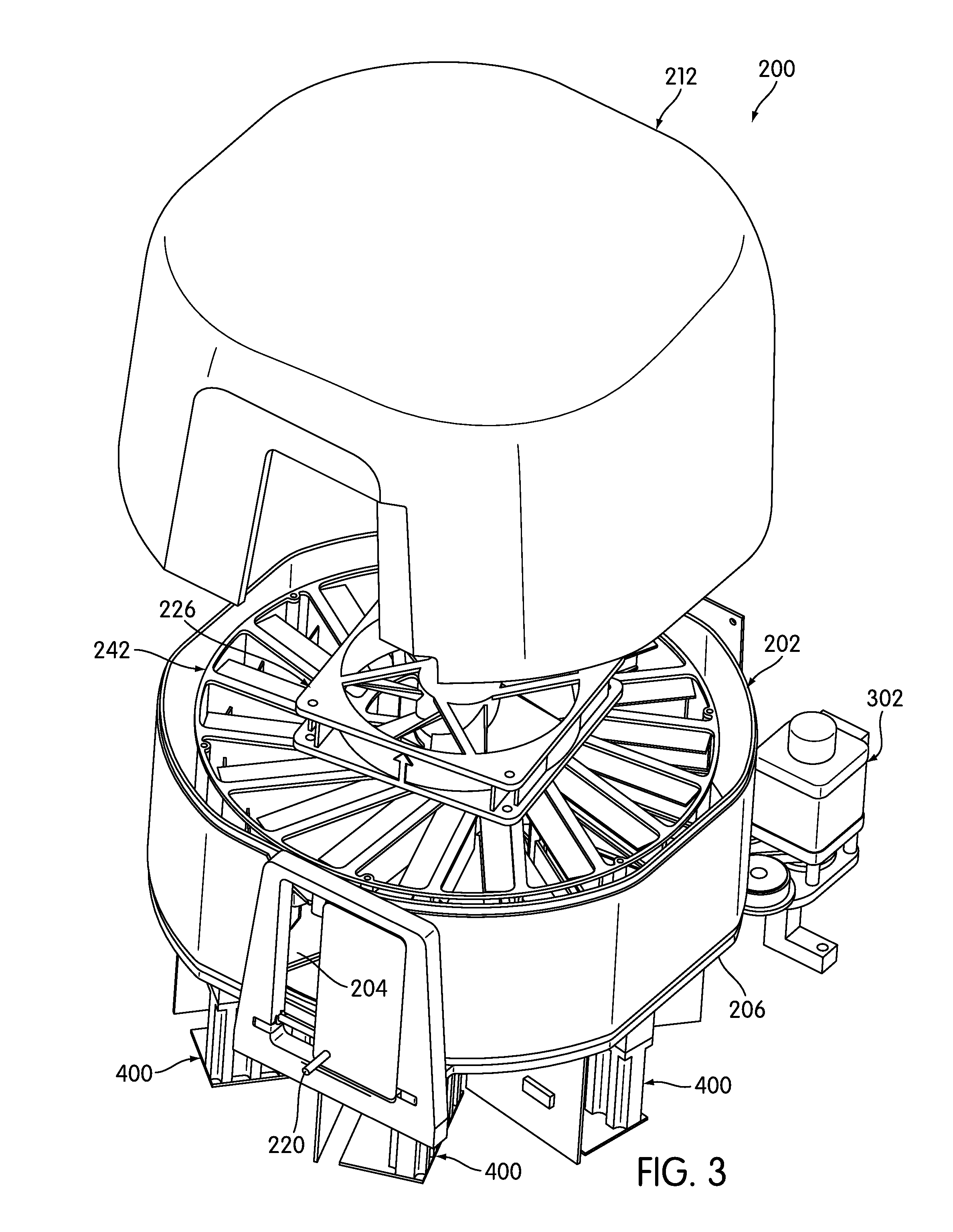 Use of a fluorescent material to detect failure or deteriorated performance of a fluorometer