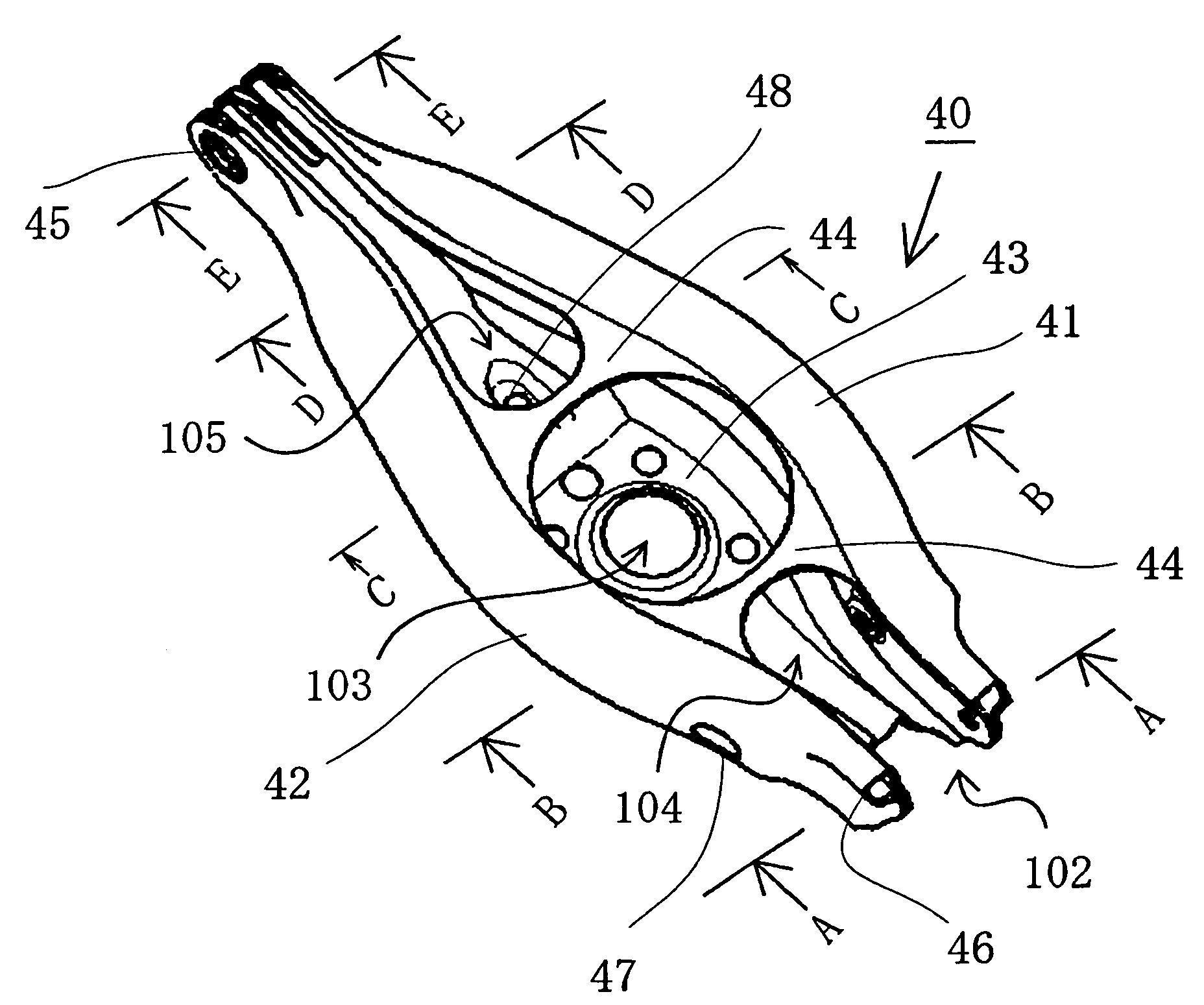 Suspension arm