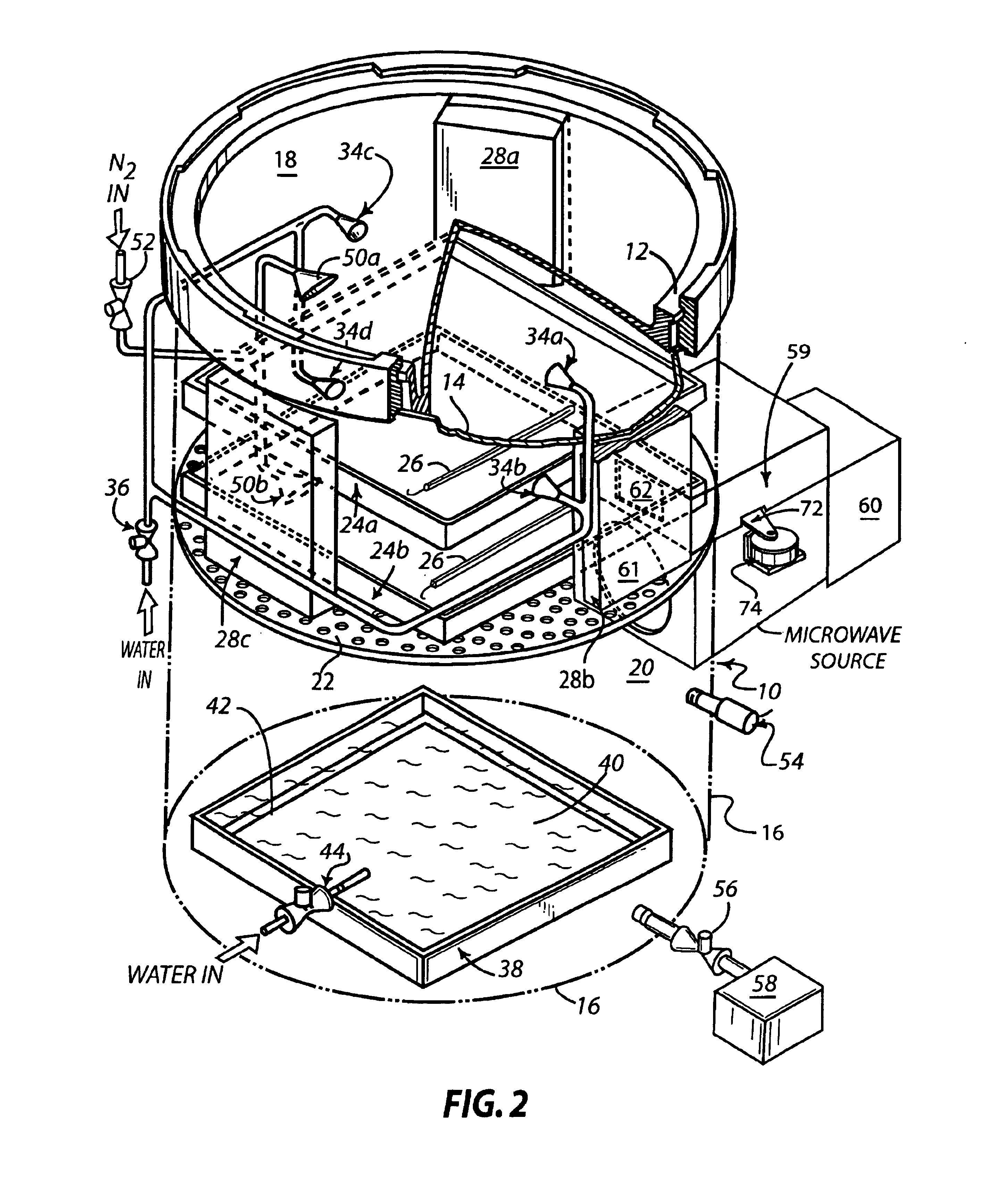 Microwave-assisted steam sterilization of dental and surgical instruments