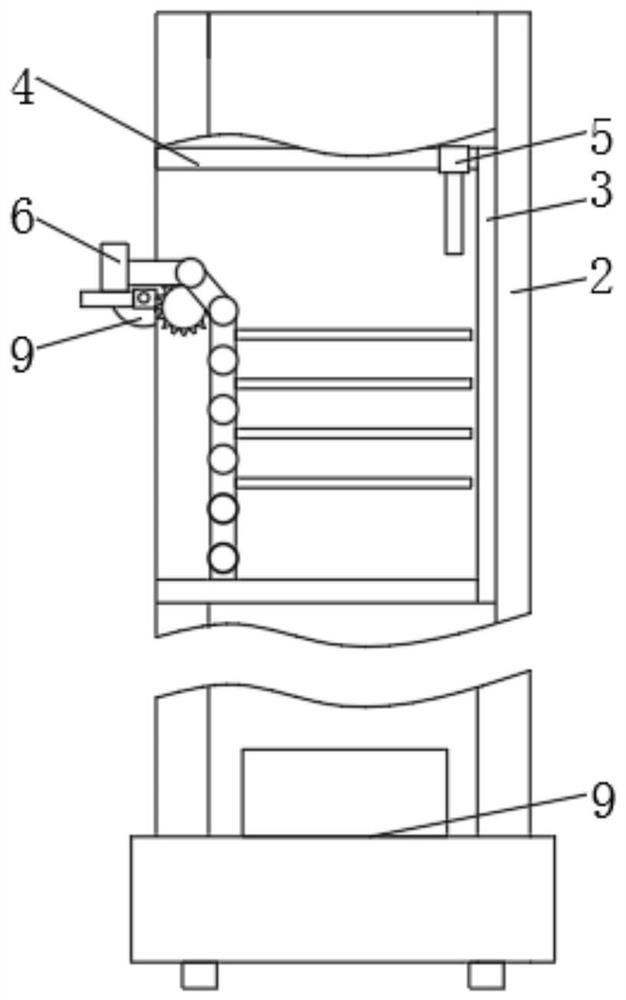 A high-density storage storage device