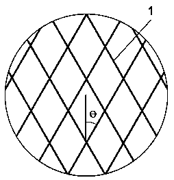 A kind of asphalt pavement with reinforced mesh