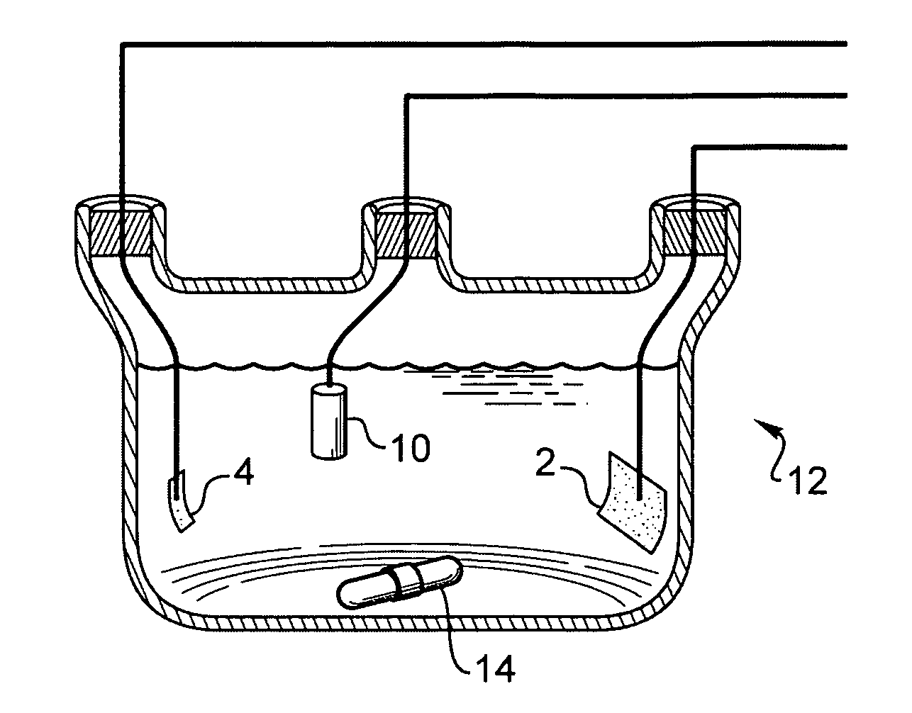 Platinum electrode surface coating and method for manufacturing the same