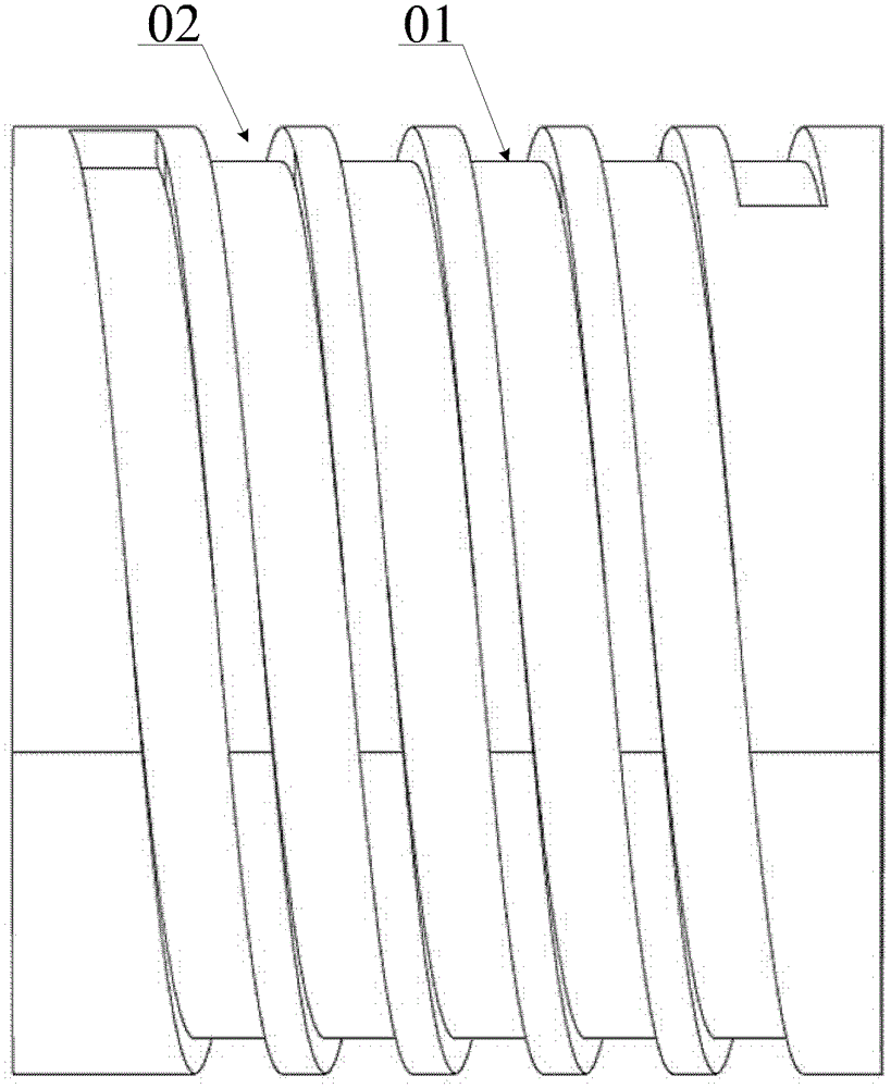 Cooling device for automobile and its driving motor