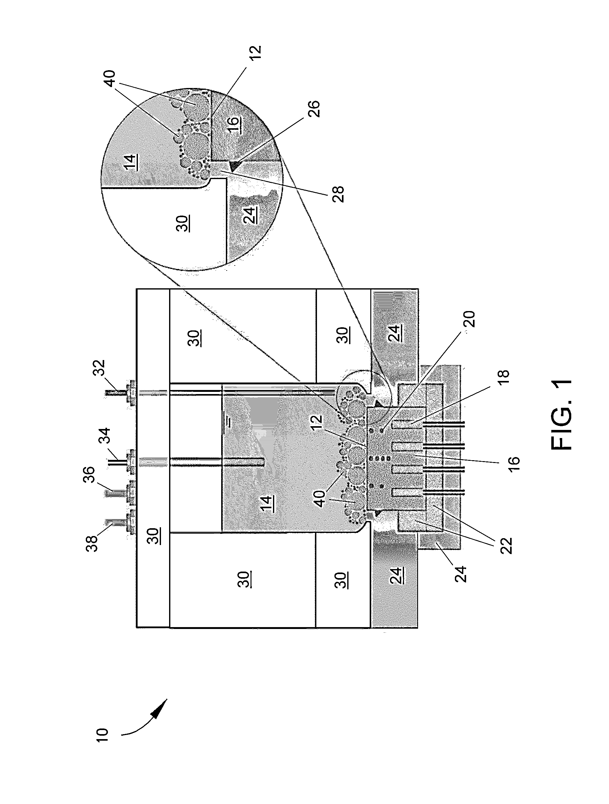 Apparatus and method for increasing boiling heat transfer therein