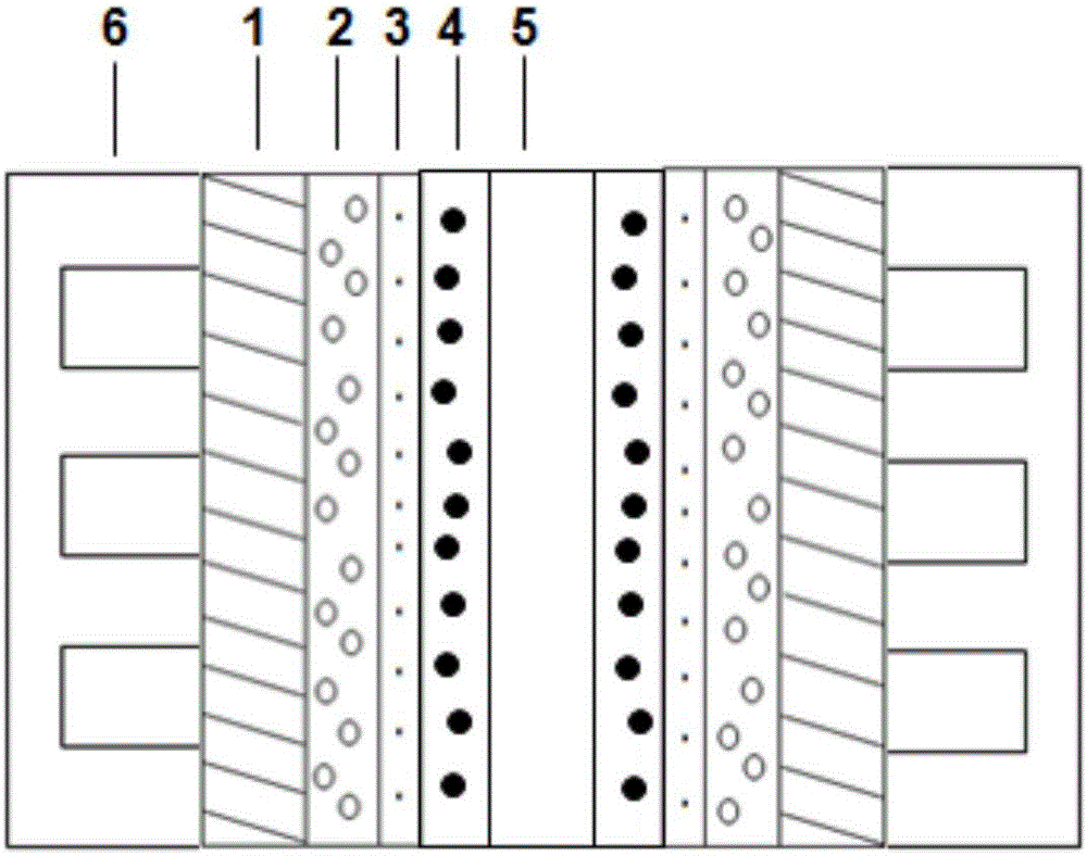 Method for preparing double-microporous layers for improving performance of fuel batteries