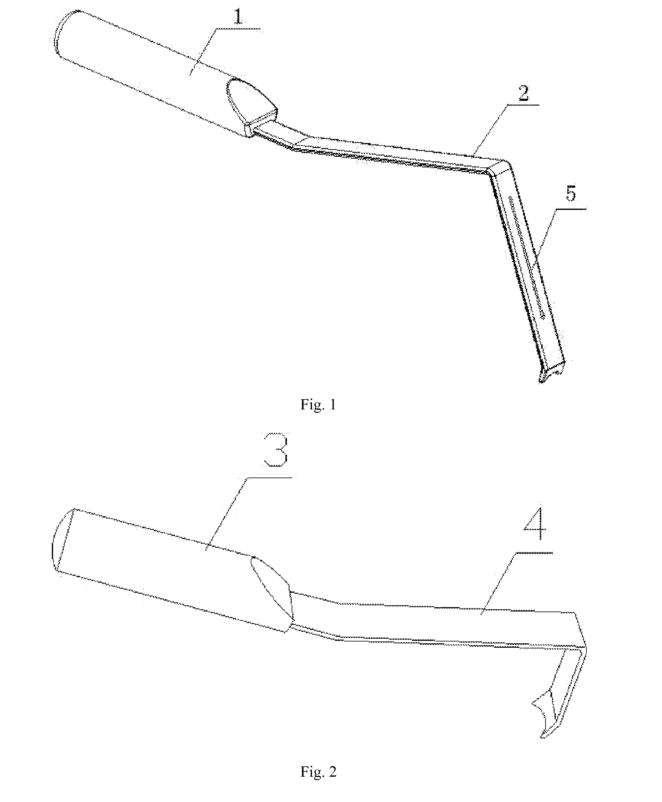 Exposure apparatus for posterior spinal minimally invasive screw placement surgery