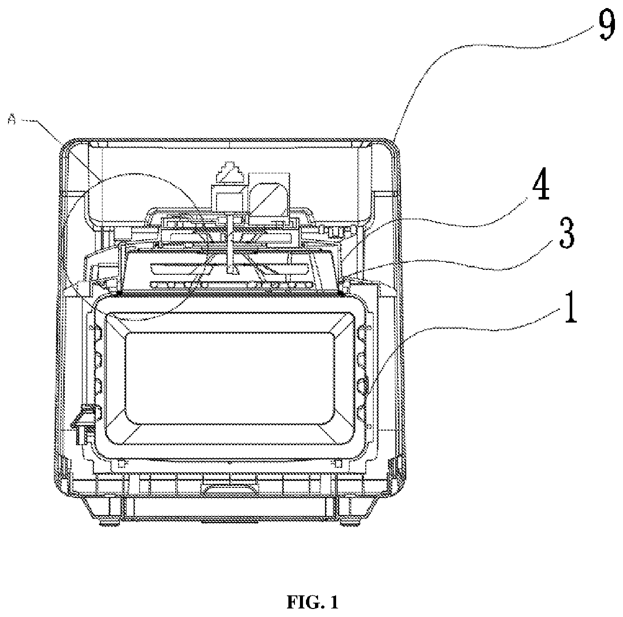 Steam-type air fryer