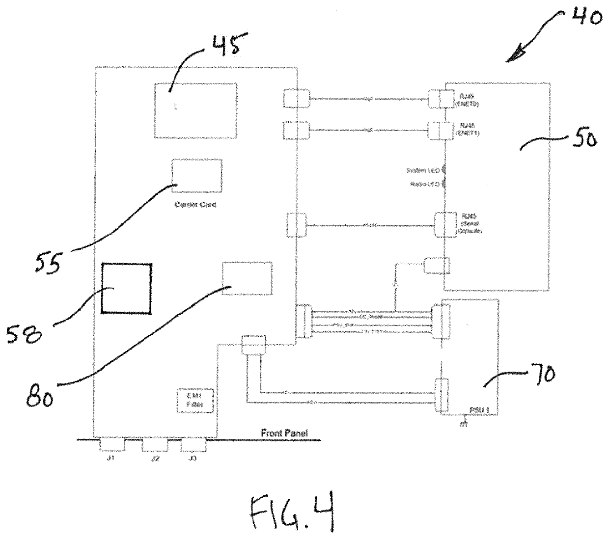 Distributed cabin network architecture