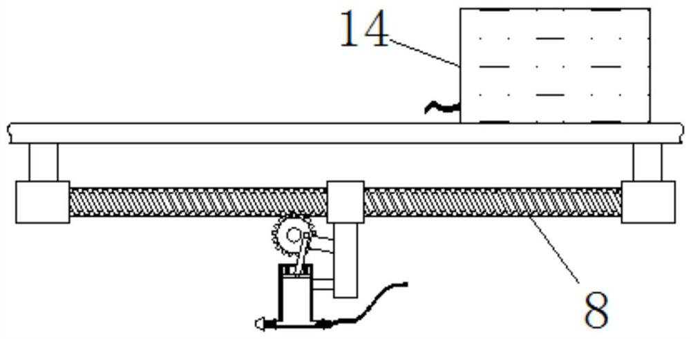 Automatic flower watering device based on capacitive sensing principle