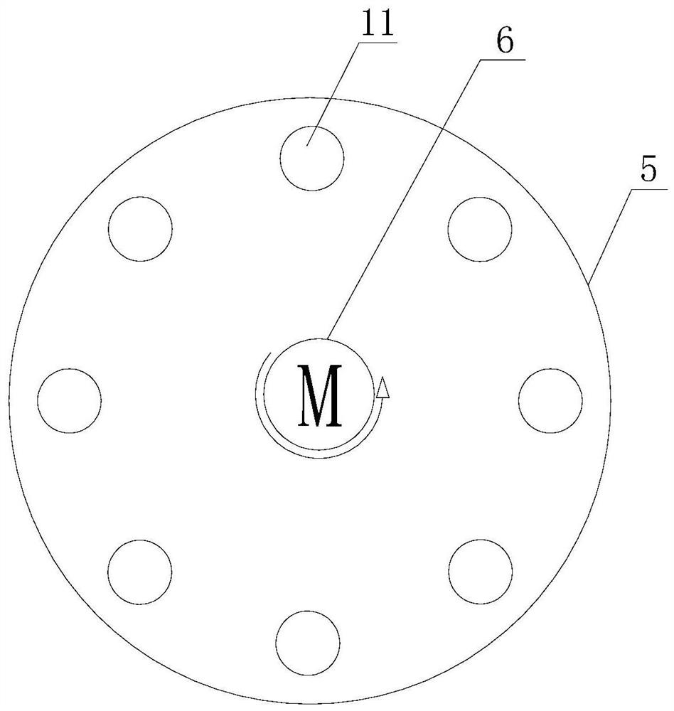 Double-acid treatment device applied to surface of dental implant and preparation method