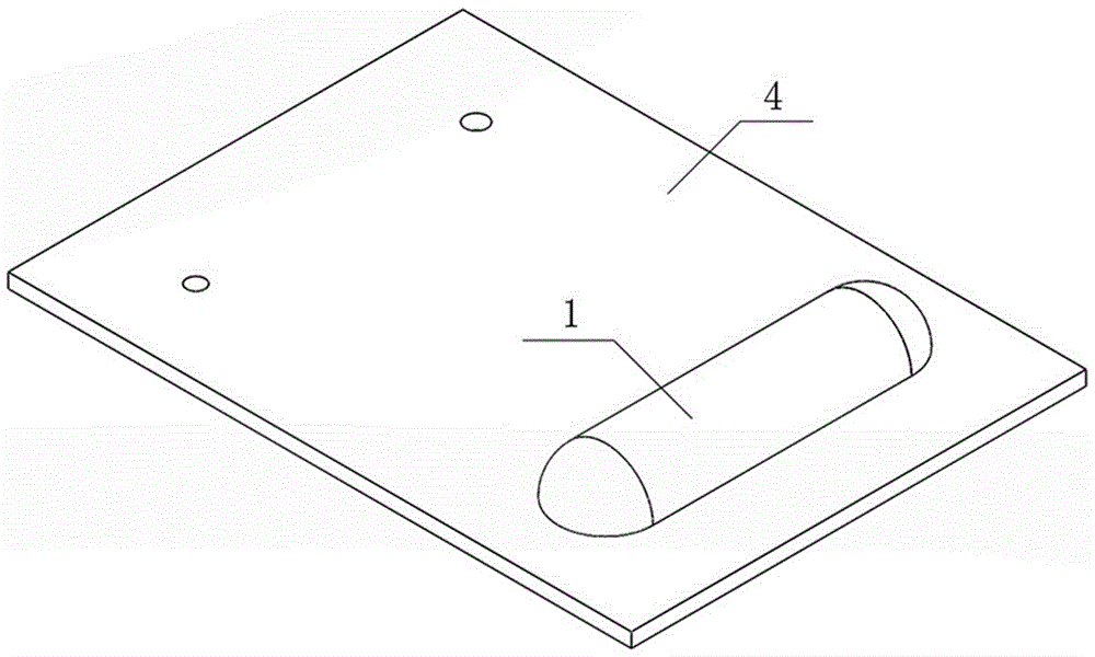 Slot leaving construction equipment and slot leaving construction method for concrete wall