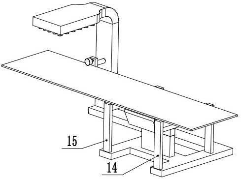 Automatic watering device of belt conveyor