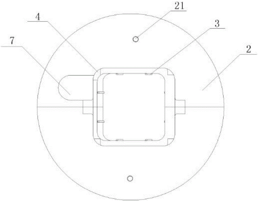 Combined type crystallizer water jacket and machining method thereof