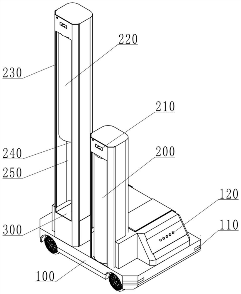 Cleaning robot protection device