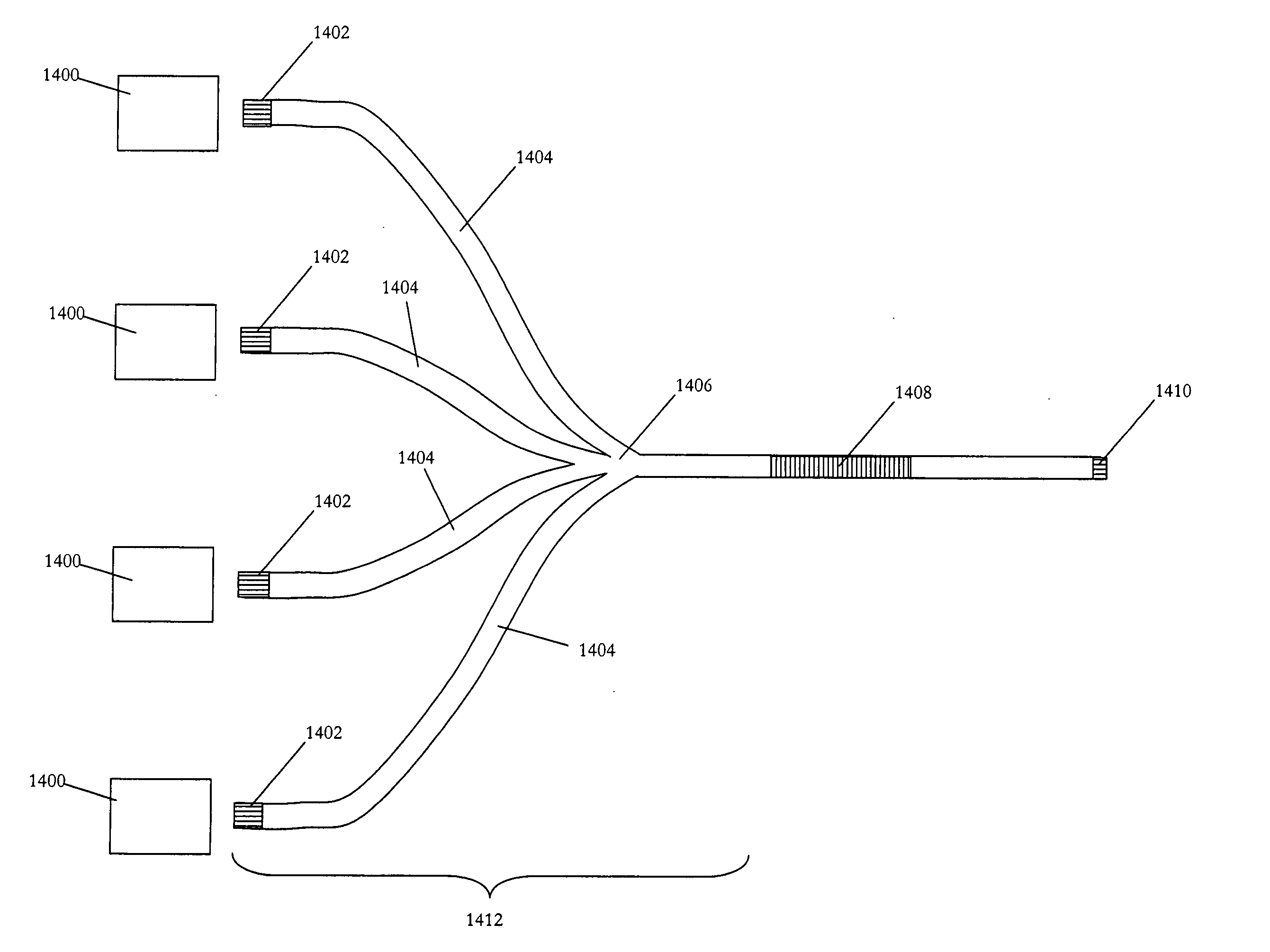 Multimode long period fiber Bragg grating machined by ultrafast laser direct writing