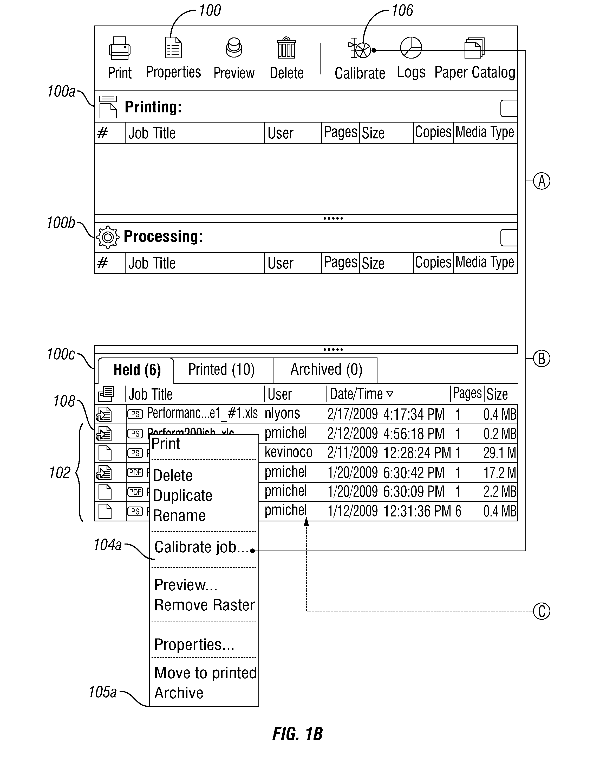 Job based calibration, calibration guard, and profile advisor