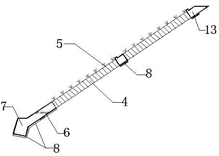 Arch fixing rack for highway/railway tunnel and manufacturing method of arch fixing rack