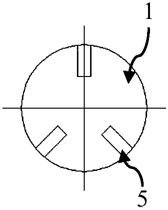 Motor with cooling duct