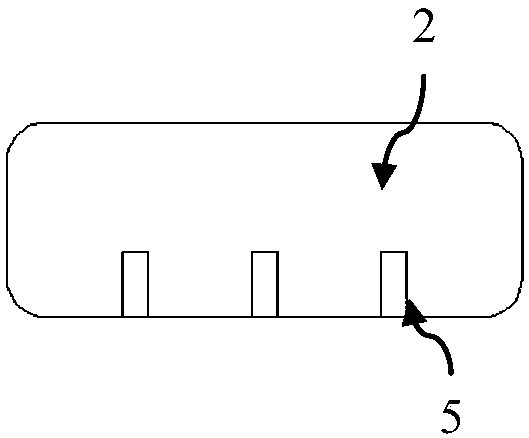 Motor with cooling duct