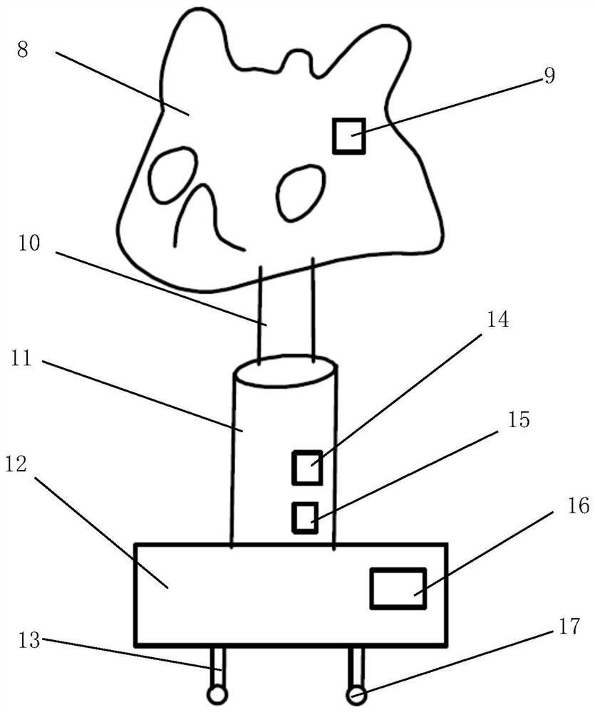 Electric power operation border-crossing early warning system and method