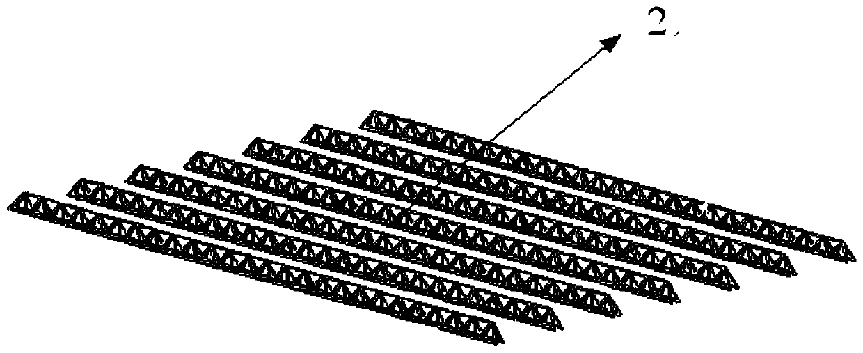 A height-adjustable prefabricated laminated floor slab